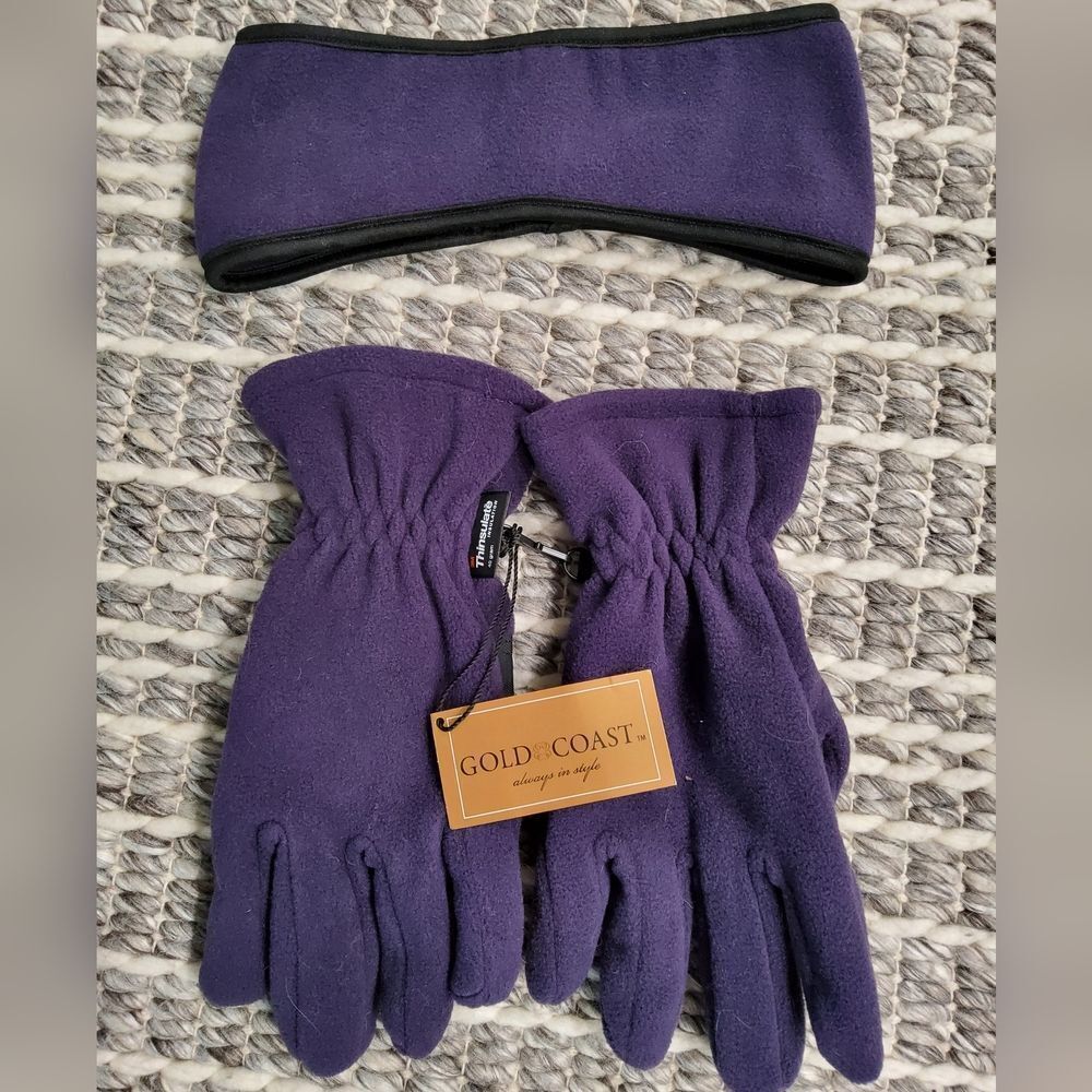 3M Thinsulate Gloves and Headband